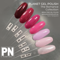 The Romance Planet Gel Polish Collection