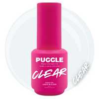 Puggle Clear - Liquid Hard Gel Builder in a Bottle | Planet Nails