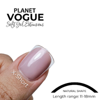 Planet Vogue - X-Short - 504 Tips/Bag