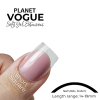Planet Vogue - Square Short - 504 Tips/Bag