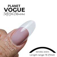 Planet Vogue - Round Medium - 504 Tips/Bag