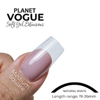 Planet Vogue - Square Medium - 504 Tips/Bag
