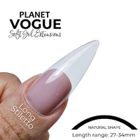 Planet Vogue - Stiletto Long - 600 Tips/Bag