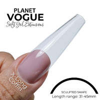 Planet Vogue Coffin X-Long  - 504 Tips/Bag