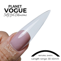 2 BAG SPECIAL - Planet Vogue Stiletto X-Long - 504 Tips/Bag