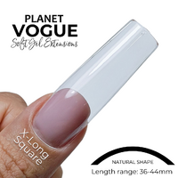 2 BAG SPECIAL - Planet Vogue Square X-Long - 504 Tips/Bag
