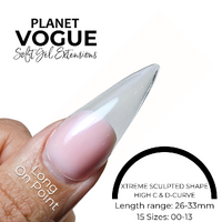 Planet Vogue - On-Point Long  - 600 Tips/Bag