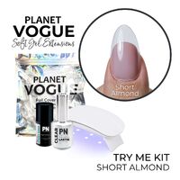 "TRY ME" Planet Vogue Kit with 240 x Short Almond Tips