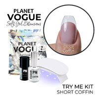 "TRY ME" Planet Vogue Kit with 240 x Short Coffin Tips