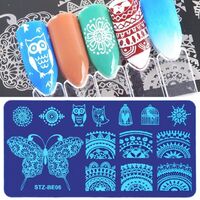Stamping Plate - Butter Owls - BE06