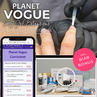 Planet Vogue Beginner Course with Full Kit | AU &amp; NZ Students Only (incl. BIAB Bonus)