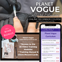 Planet Vogue Beginner Course with Training Manual ONLY