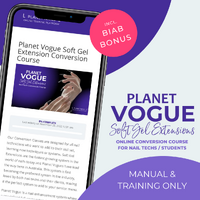 Planet Vogue Conversion Course with Manual Only (incl. BIAB Bonus)