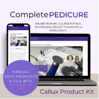 Complete Pedicure Training (Products, Training Manual and certificate)