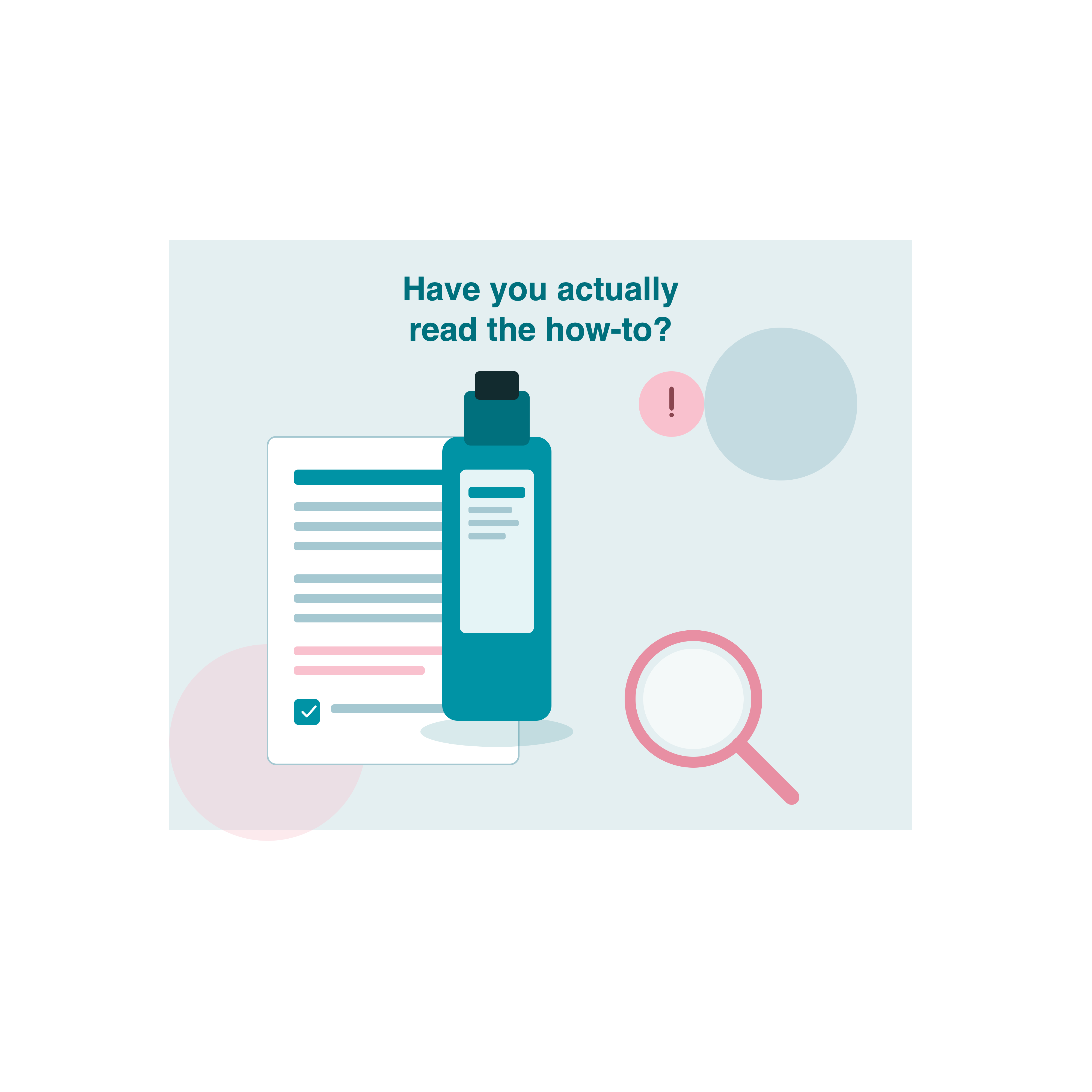 Using a new product and it's not working for you?