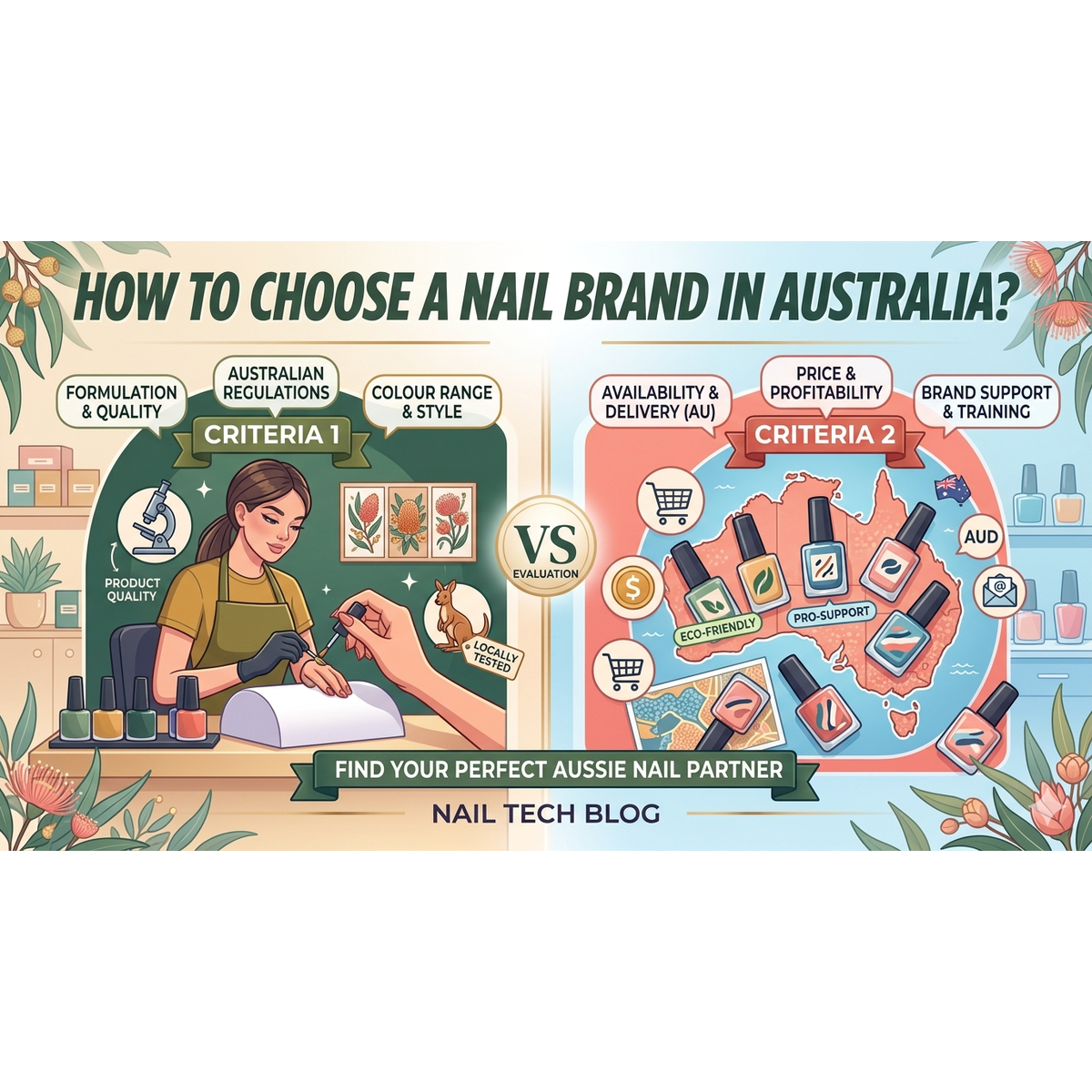 How to choose a nail brand in Australia 